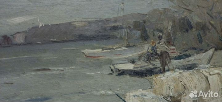 Картина В.Толочко 1962 г Старинная,антиквариат