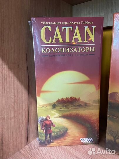 Набор дополнений к настольной игре catan