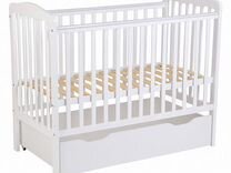 Кроватка детская Polini Kids Simple 310-01, белый