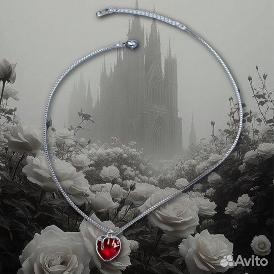 Подвеска y2k heart