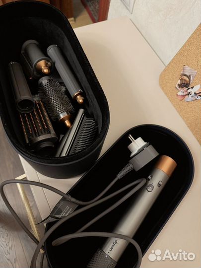 Стайлер Dyson AirWrap Complete Long HS05 nickel