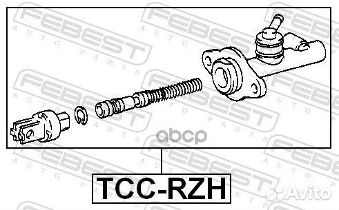 Цилиндр сцепления главный Febest