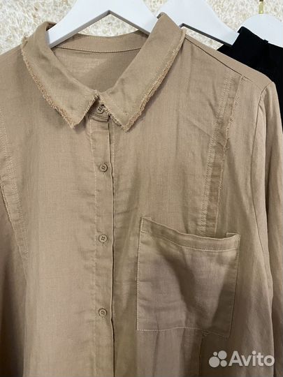 Рубашка женская лен
