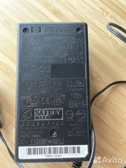 Блок питания hp power adapter 0957-2230