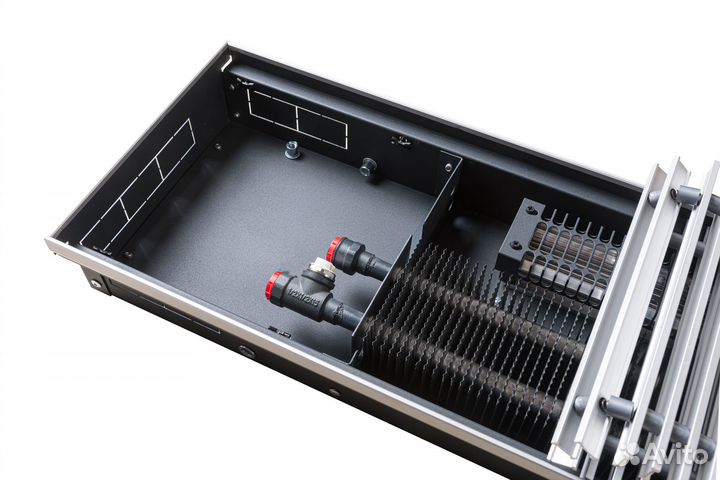 Конвектор в пол kwhv 350-105-1500 мощность 3517 Вт