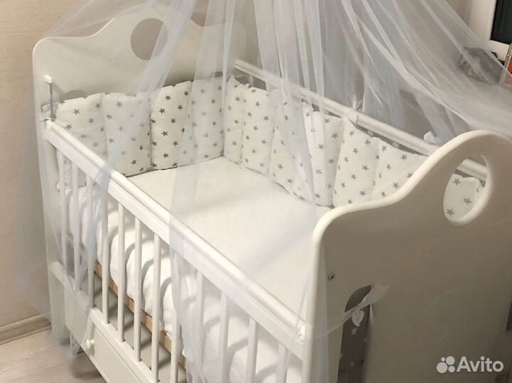 Бортики в детскую кроватку