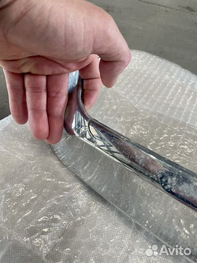 Накладка заднего бампера мерседес глк