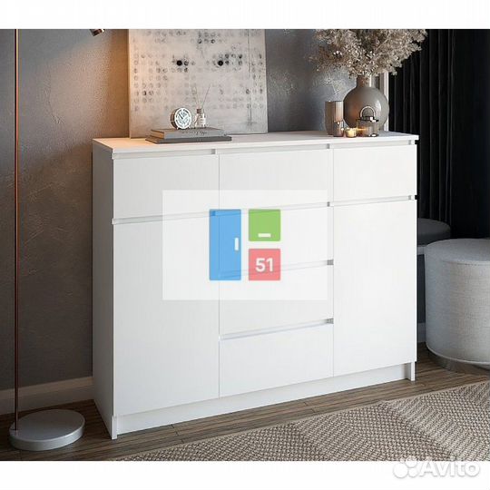 Комод белый