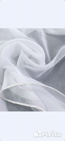 Тюль батист, мрамор, канвас, лен
