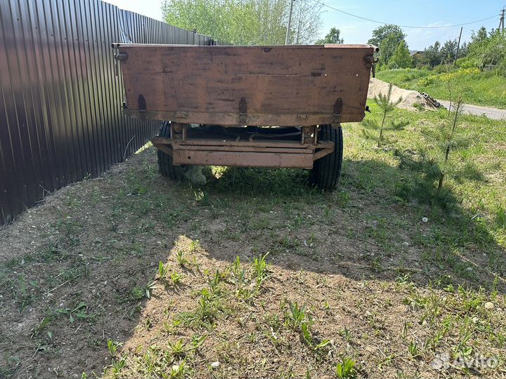 Прицеп с трёхсторонней разгрузкой