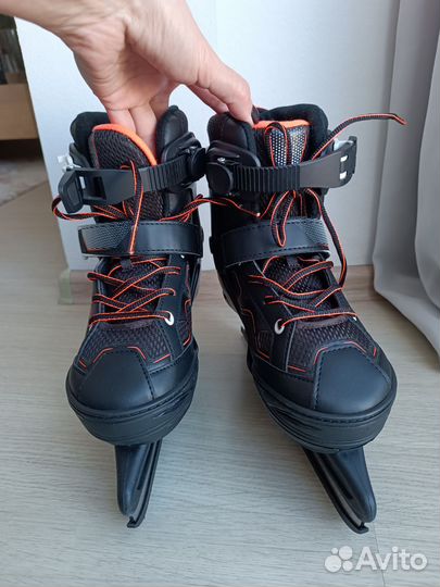 Коньки раздвижные oxelo 35-38