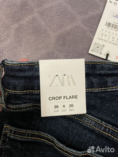 Джинсы zara 36 новые