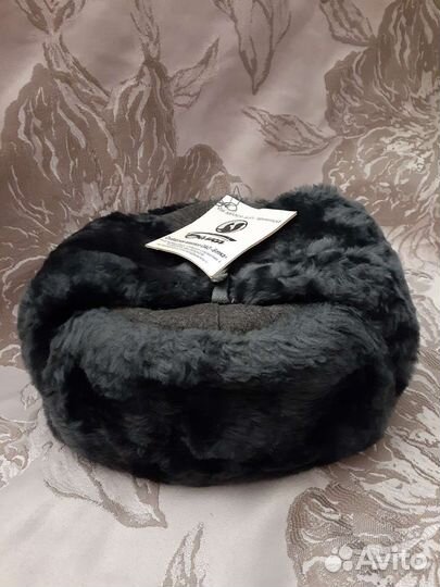 Шапка-ушанка меховая для офицер-го состава,р.56,58