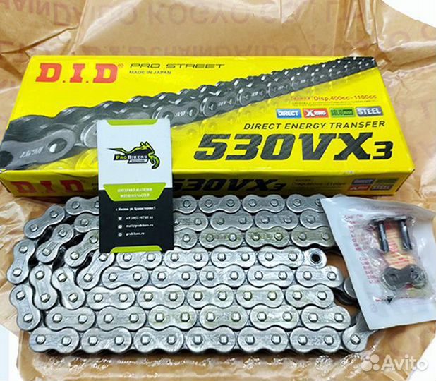 Цепь и звезды на Yamaha YZF600R 1996-2007