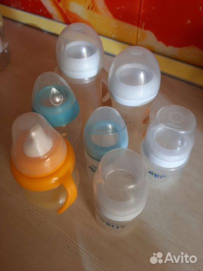 Бутылочки для кормления avent,baby go
