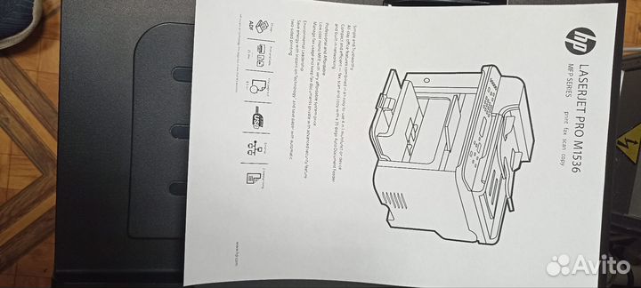 Мфу HP LaserJet Pro M1536dnf