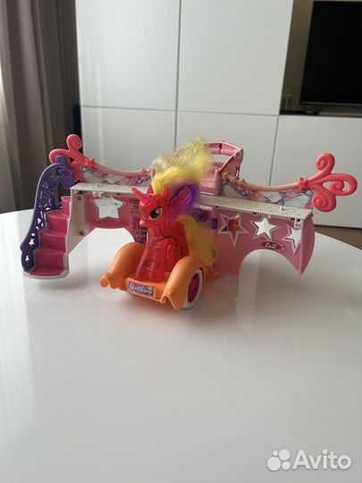 Автобус Little Pony фигурка пони светящаяся отл/с