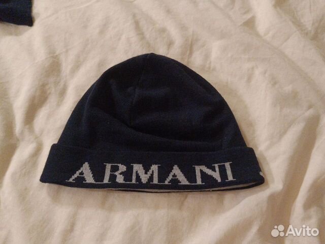 Мужская шапка,Armani,оригинал,б/у объявление продам