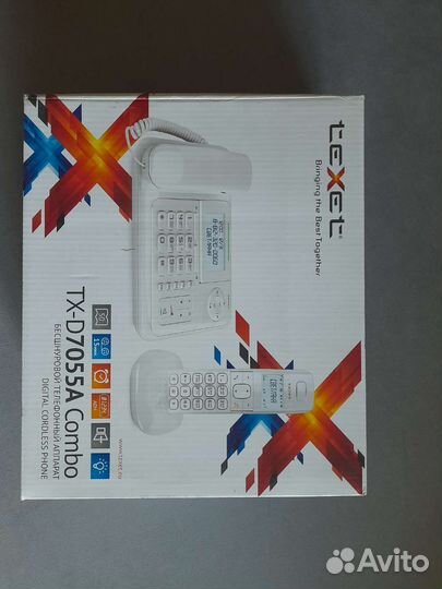 Домашний телефон texet