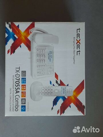 Домашний телефон texet