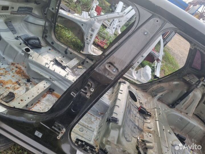 Порог со стойкой левый Citroen C4