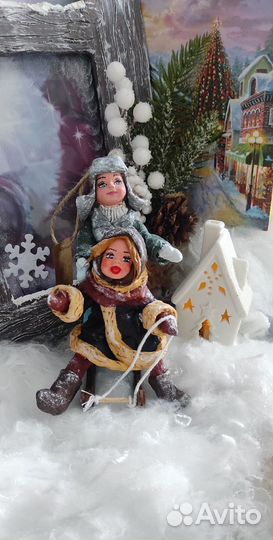 Ватные игрушки 