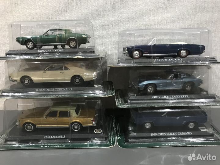 Модели иностранных авто в масштабе 1:43 Del Prado