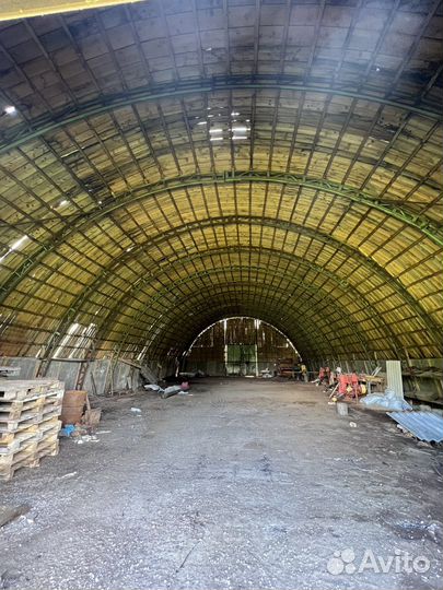 Ангар арочный