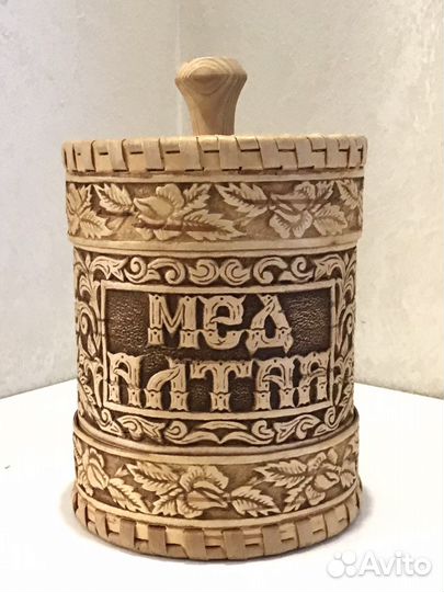 Береста. Туесок мед