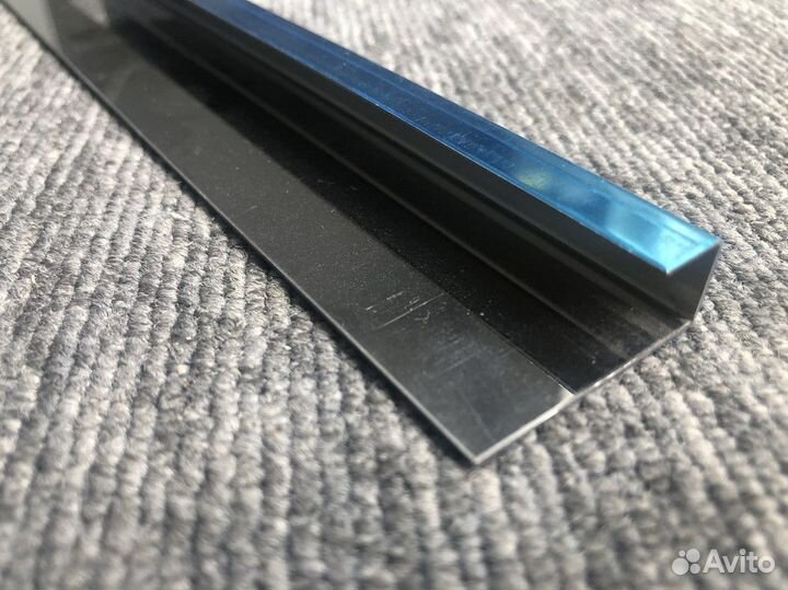 Профиль металлический под золото, латунь, хром