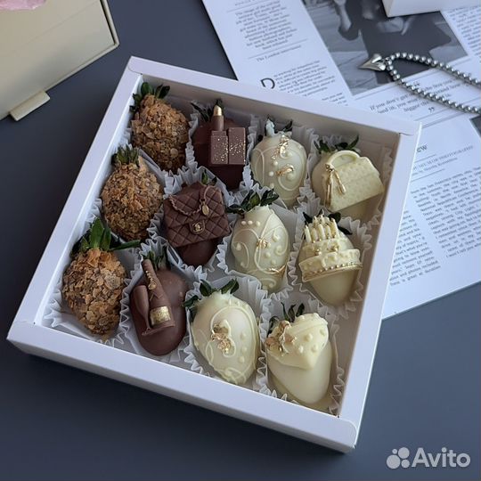 Клубника в шоколаде подарок учителю жене девушке