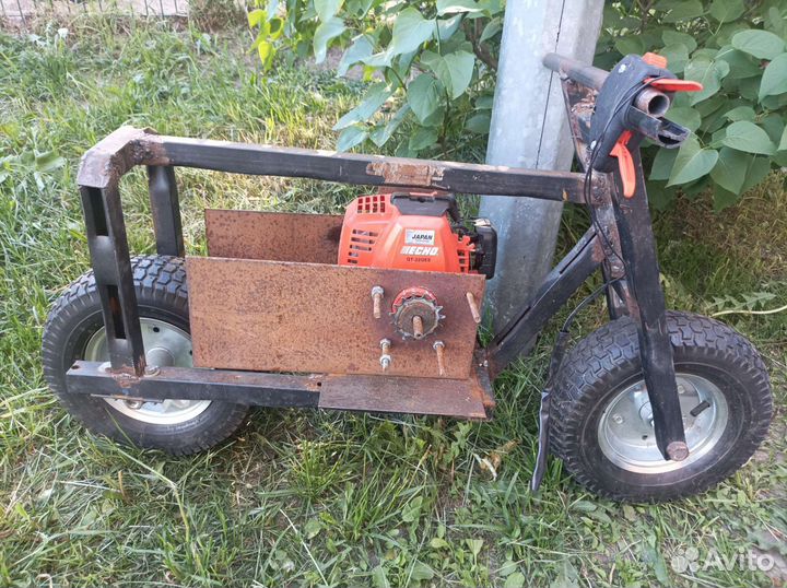 Самоделка мопед