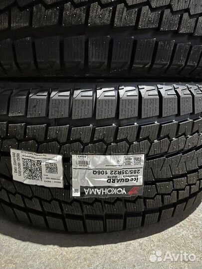 Yokohama Ice Guard G075 315/30 R22 и 285/35 R22 107Q