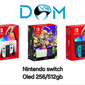 Nintendo switch Oled Прошитая с Играми и Гарантией