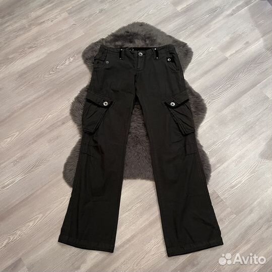 Брюки карго женские Esprit в клеточку 32