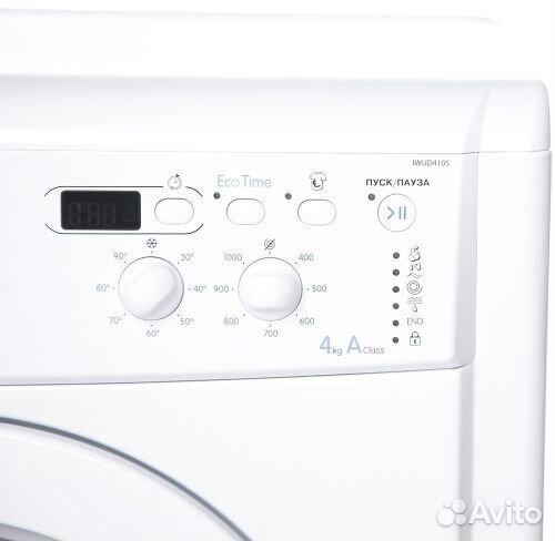 Стиральная машина Indesit I WUD 4105 4 кг дисплей