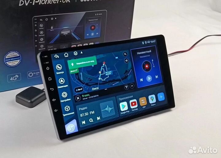 Магнитола Android Pioneer CC3 Pro 6/128gb, 8 ядер