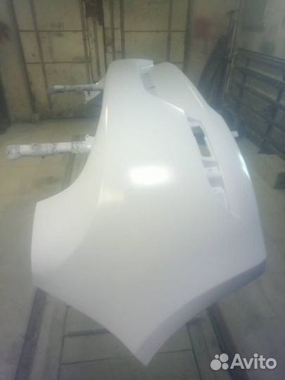 Задний бампер kia rio 3 хэтчбек 11-15