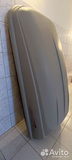 Багажник бокс на крышу автомобиля бу с рейлингами