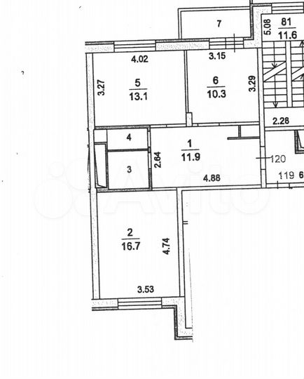 2-к. квартира, 58,4 м², 14/18 эт.