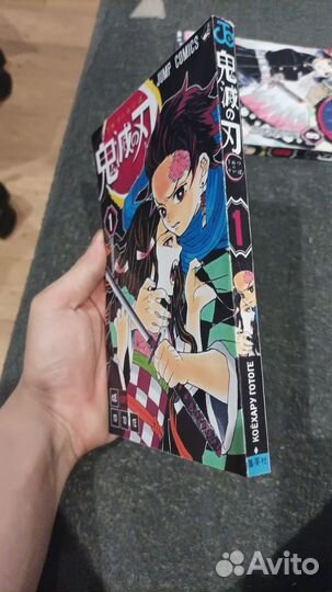 Манга Клинок рассекающий демонов