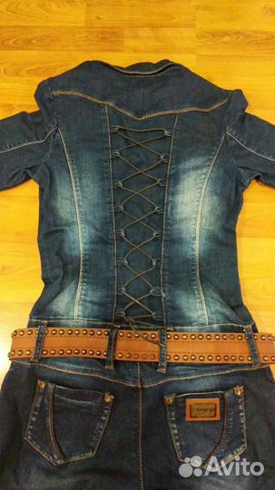 Комбинезон джинсовый р.42-44-46