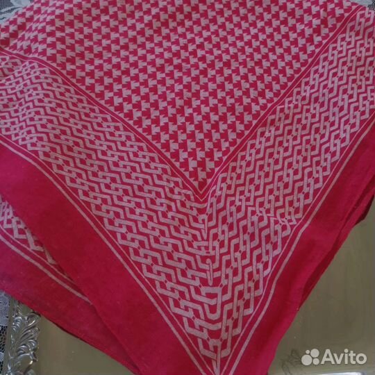 Хлопок орнамент большой платок