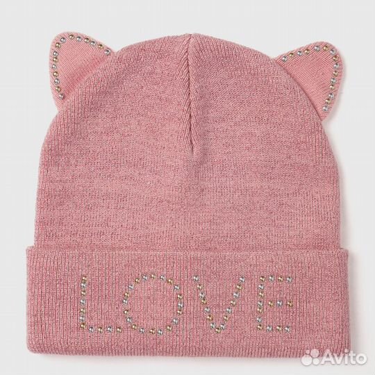 Шапка ostin с кошачьими ушками новая