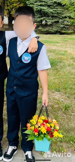 Школьный костюм для мальчика 128