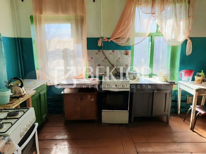 Комната 34,2 м² в 2-к., 2/2 эт.