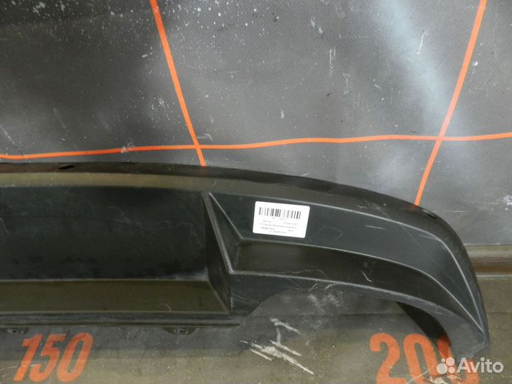 Спойлер бампера заднего - Skoda Octavia A7