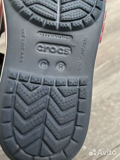 Сандалии crocs c8