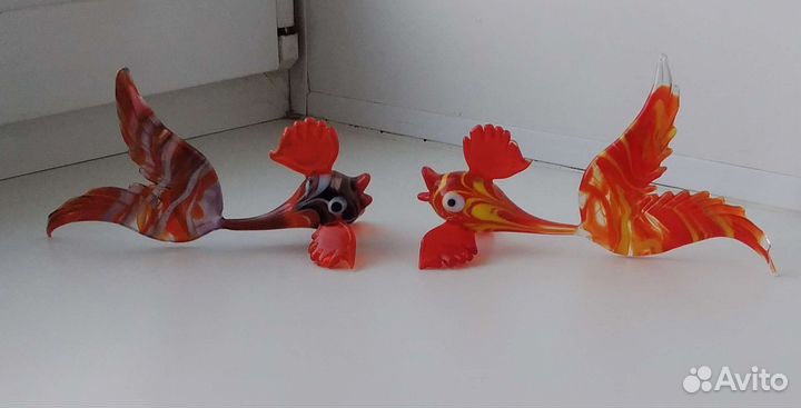 Стеклянные фигурки СССР