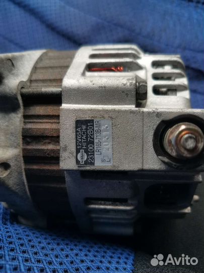 Генератор nissan сube. 23100 72B01